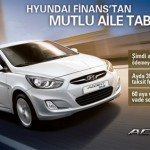 Ayda 399 TL'ye Hyundai Accent Blue!