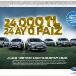 24 ayar Ford fırsatı Ocak'ta da devam ediyor.