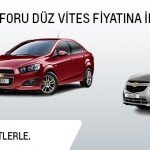 Yeni Chevrolet Cruze ve Chevrolet Aveo'da Otomatik Vites Konforu Düz Vites Fiyatına!