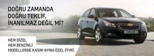 chevrolet cruze kampanya