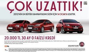 fiat ocak binek taksitle